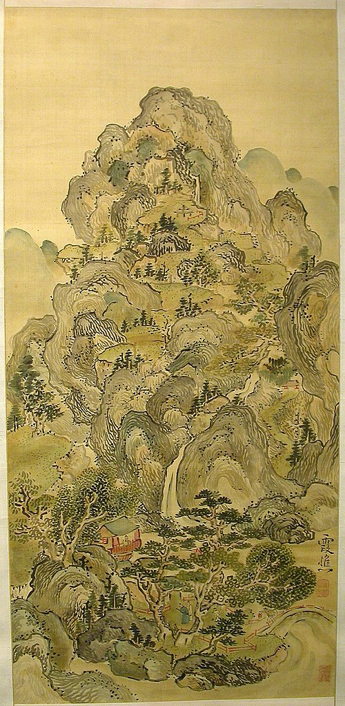 Landscapes in Summer and Winter, 1749, Ike no Taiga