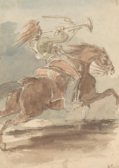 Trumpeter on Galloping Horse, , James Stuart