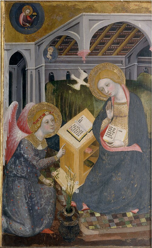 Annunciazione, 1400, Pere Serra