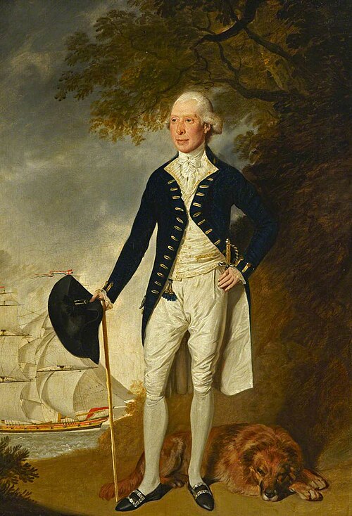 Portrait of a Naval Captain, , John Downman