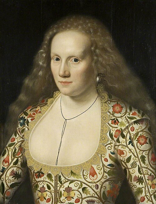 Portrait of an Unknown Lady, 1615, William Larkin