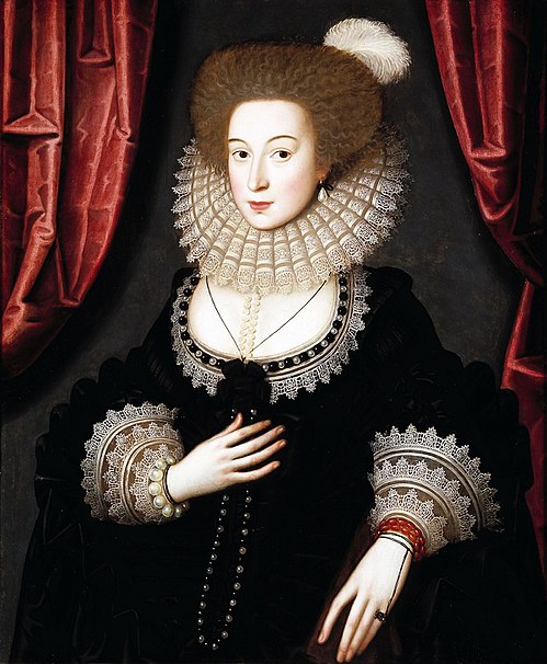 Portrait of Mary Radclyffe, 1610, William Larkin
