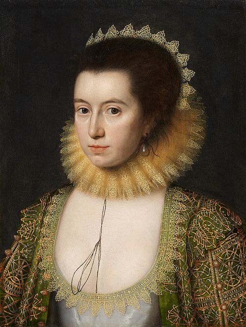 Anne, Countess of Pembroke (Lady Anne Clifford), 1618, William Larkin