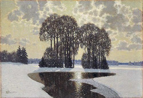 Hiver, 1910, Vilhelms Purvītis