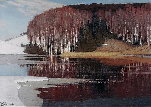 Spring Waters (Maestoso), 1910, Vilhelms Purvītis