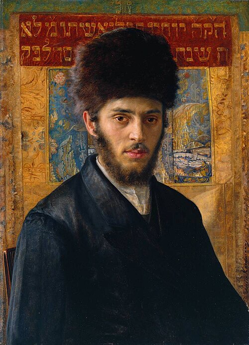 Young Rabbi from N., 1910, Isidor Kaufmann