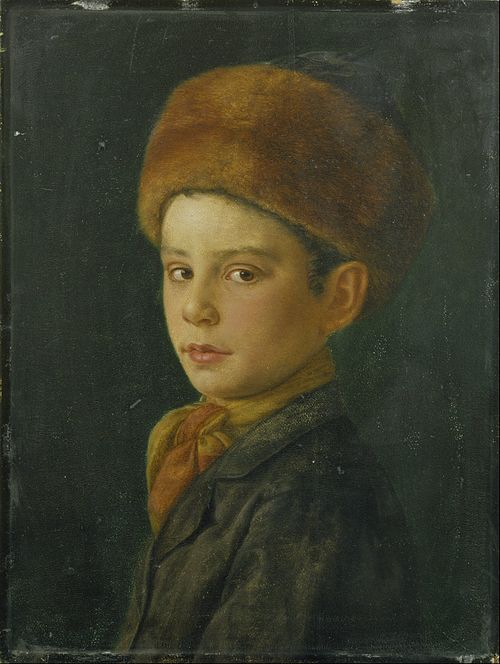 Portrait of a Boy, 1895, Isidor Kaufmann