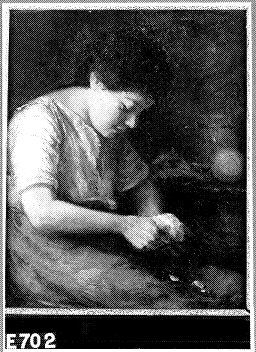 Een meisje die sinaasappelen schilt, 1905, Martin Schildt