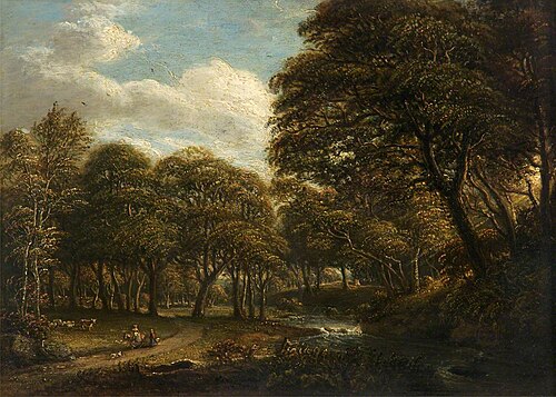 A Woody Landscape, , Paul Sandby