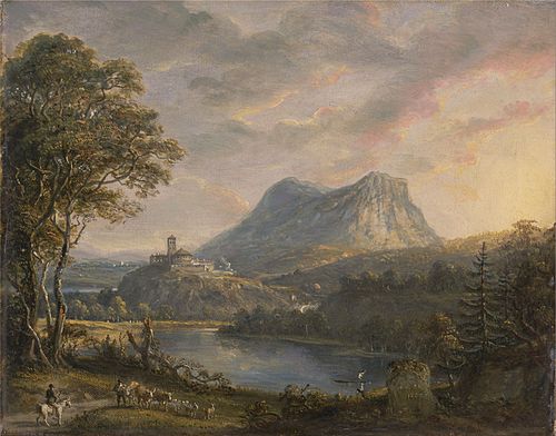 Landscape with a Lake, 1808, Paul Sandby