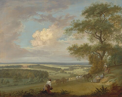 Hackwood Park, Hampshire, , Paul Sandby