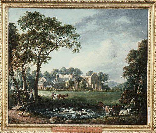 Valle Crucis Abbey, 1780, Paul Sandby