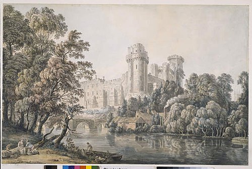 Warwick Castle From The South East, 1775, Paul Sandby