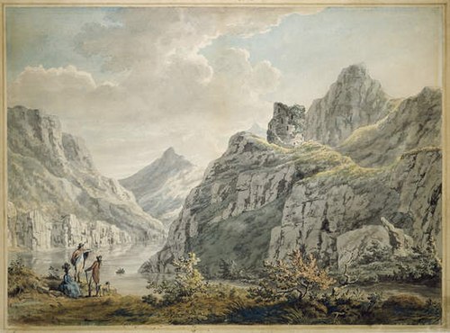Dolbadarn Castle And Llanberis Valley, 1764, Paul Sandby