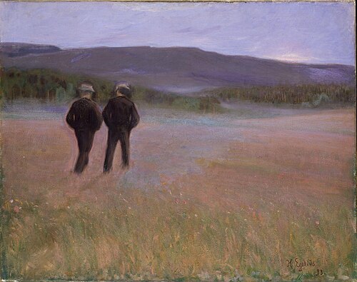 Soir d'été, 1893, Halfdan Egedius