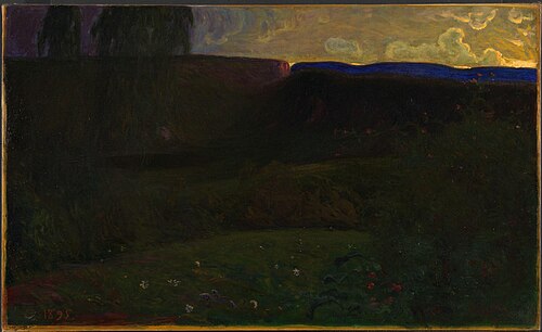 From Juvrestolen in Telemark, 1895, Halfdan Egedius