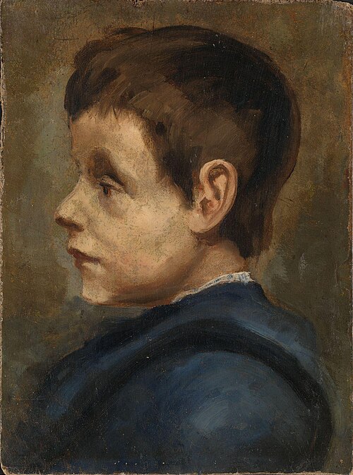 Portrait of Carl, the Artist's Brother, 1887, Halfdan Egedius