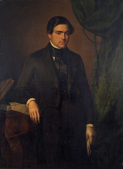 Portrait of Henri Fermond, 1843, Joseph Pauwels