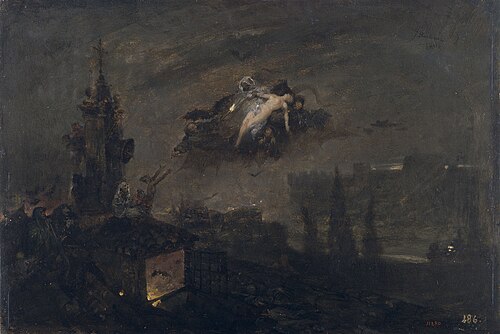 The Witches of the Bell Tower, 1878, José Benlliure y Gil