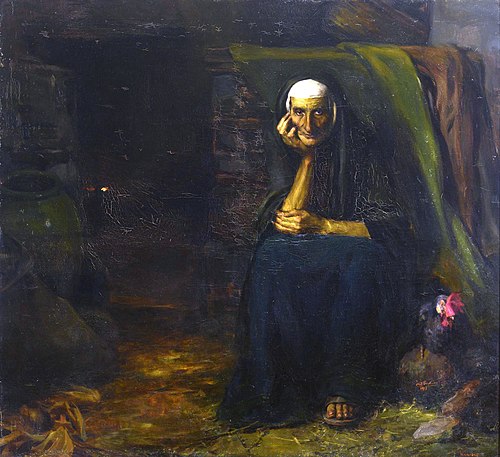 La vidente, 1917, José Benlliure y Gil
