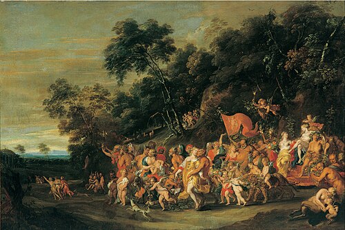 The Triumph of Baccus, 1650, Jan Thomas van Ieperen