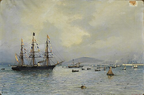 La vuelta a la patria el día 9 de enero de 1875, 1882, Antonio Caula y Concejo