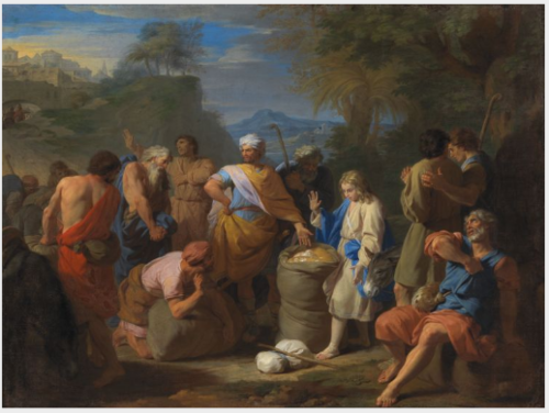 The Finding of Joseph's Cup in Benjamin's Sack, 1698, Nicolas de Poilly
