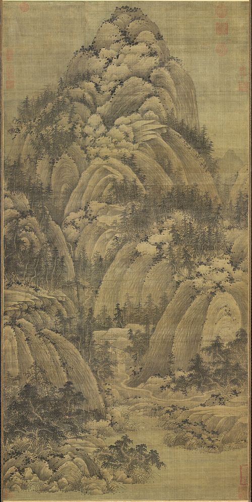 Seeking after the Tao in Autumn Mountains, 950, Juran