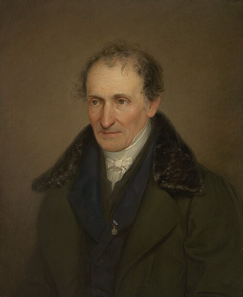 Portrait of the artist Johann Georg von Dillis (1759-1841), 1833, Liberat Hundertpfund