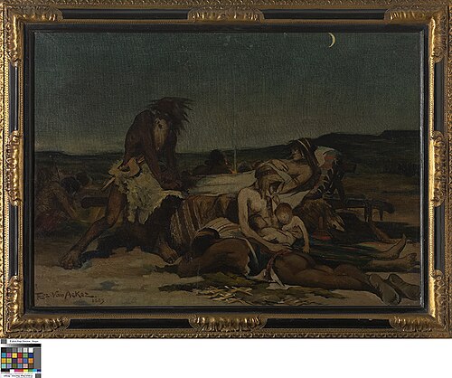 De wroeging van Kaïn, 1883, Florimond Van Acker