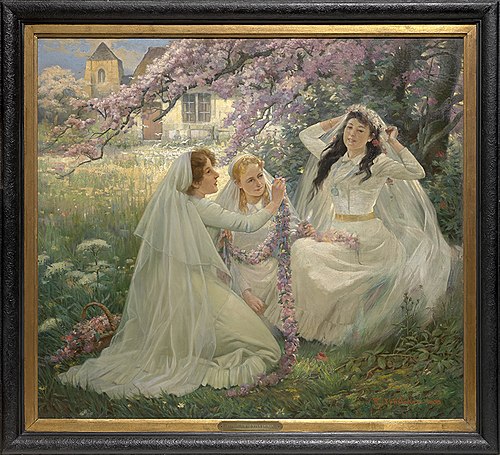 De meikoningin, 1900, Florimond Van Acker