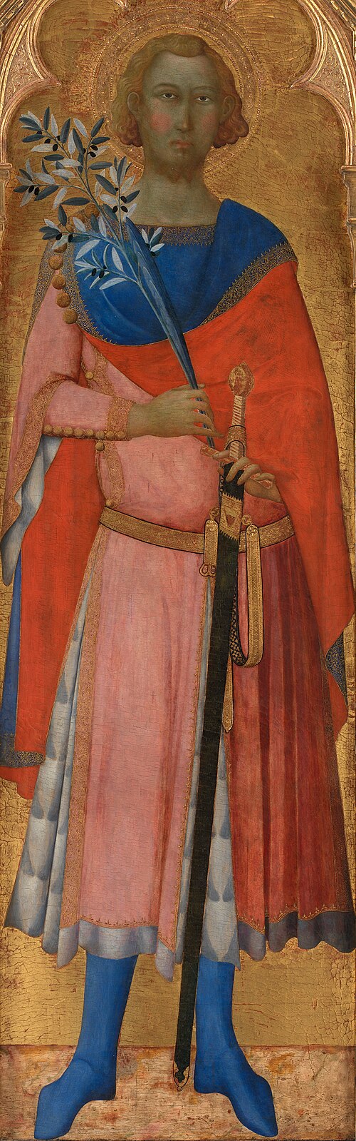 St Victor of Siena, 1350, Master of the Palazzo Venezia Madonna