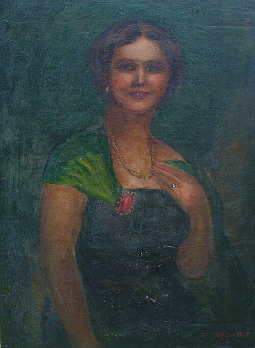 The Artist's sister in law born Julia GRAF, 1938, Ferenc Joachim