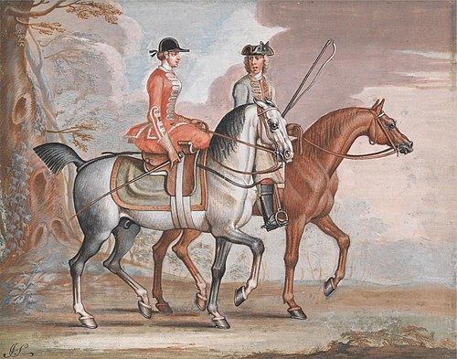 A Lady and a Gentleman Riding Out, , James Seymour