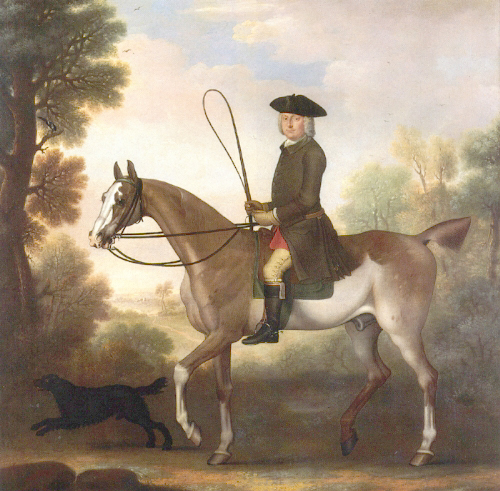 Thomas Gage, 1st Viscount Gage and his horse, 1743, James Seymour