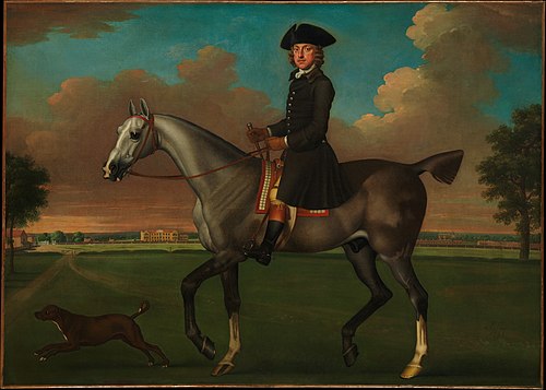 Portrait of a Horseman, 1748, James Seymour