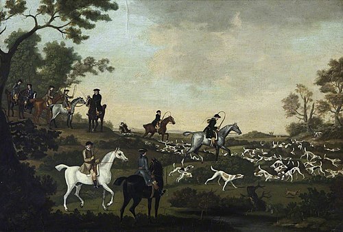 Hunting Scene, 1737, James Seymour