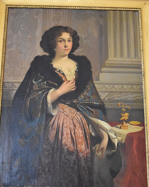 Portrait de Marie-Claire-Marguerite-Priscille de Catellan, 1851, Jean Jalabert