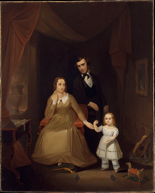 The Williamson Family, 1841, John Mix Stanley