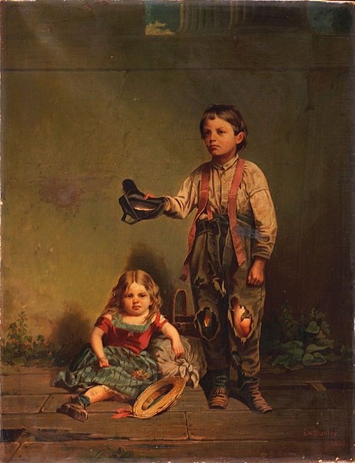Beggar Boy, 1865, John Mix Stanley