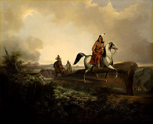 Black Knife, an Apache Warrior, 1846, John Mix Stanley