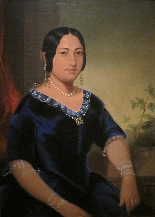 Portrait of Princess Manaiula Tehuiarii, 1848, John Mix Stanley
