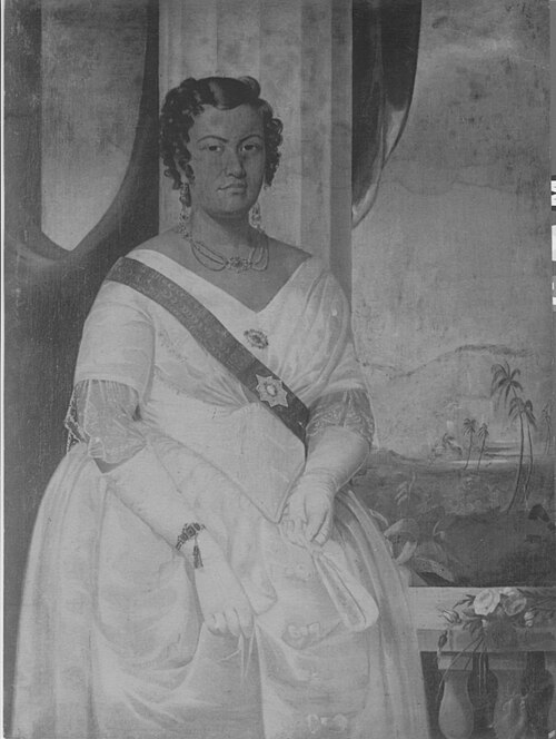 Portrait of Queen Kalama, 1850, John Mix Stanley