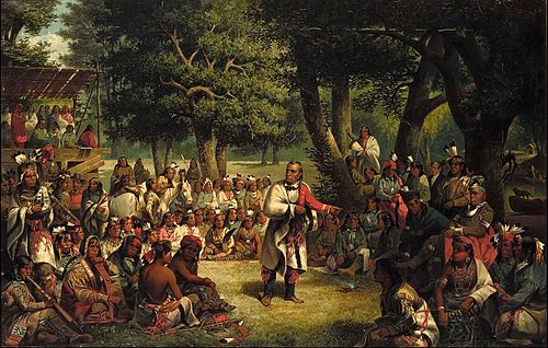The Trial of Red Jacket, 1869, John Mix Stanley