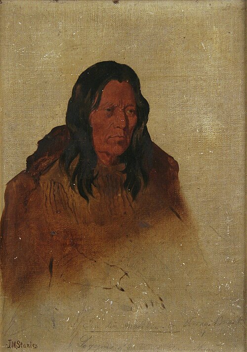 Tin Tin Malikin, 1847, John Mix Stanley