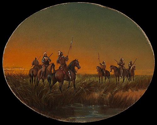 The Challenge, 1870, John Mix Stanley