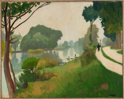 La Marne à la Varenne St Hilaire, 1915, Albert Marquet