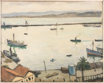 Le Port d'Alger, 1924, Albert Marquet
