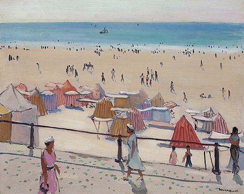 The walk to les Sables d'Olonne, , Albert Marquet