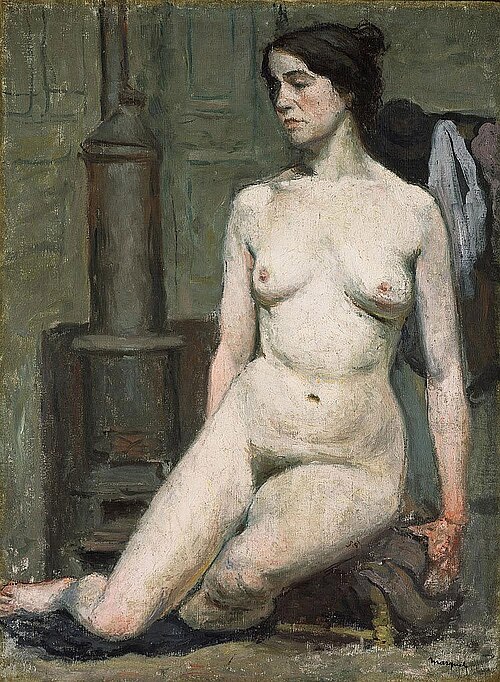 Nu au poële, , Albert Marquet